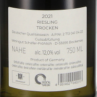 2021 Nahe Riesling, Weingut Schäfer-Fröhlich, Nahe