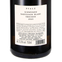 2021 Sauvignon Blanc Schweigen trocken; Weingut Jülg, Pfalz