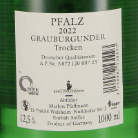 2022 Grauburgunder trocken LITER, Karl Pfaffmann, Pfalz