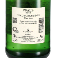 2023 Grauburgunder trocken LITER, Karl Pfaffmann, Pfalz