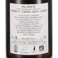 2020 Pinot Gris AOC Alsace QVX Cuvée Xavier; Eugène Meyer, Alsace