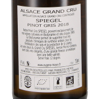 2018 Pinot Gris AOC Alsace Grand Cru Spiegel; Eugène Meyer, Alsace