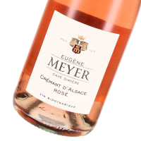 2022 Crémant dAlsace AOC Brut Rosé Millésime; Eugène Meyer, Alsace