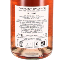 2022 Crémant dAlsace AOC Brut Rosé Millésime; Eugène Meyer, Alsace