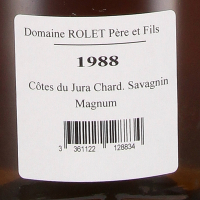 1998 Côtes du Jura Chardonnay  ~ Magnum, Domaine Rolet