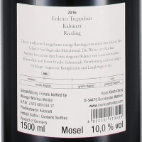 2016 Riesling Kabinett trocken Erdener Treppchen MAGNUM; Weingut Markus Molitor, Mosel