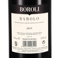 2019 Boroli Barolo Classico DOCG; Achille Boroli, Castiglione Falletto