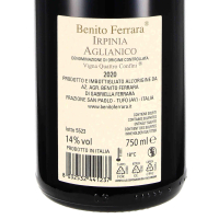 2020 Irpinia Aglianico DOC Vigna Quattro Confini; Az. Agr. Benito Ferrara