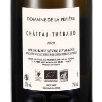 2019 Muscadet Sèvre et Maine sur Lie AOC Château-Thebaud; Domaine de la Pépière