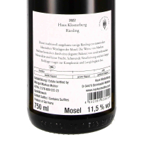 2022 Riesling trocken Haus Klosterberg, Weingut Markus Molitor, Mosel