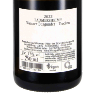 2022 Weißer Burgunder vom Kalksteinfels, VDP.Ortswein, Weingut Philipp Kuhn, Pfalz