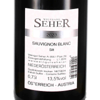 2023 Sauvignon Blanc "vom Silt", Weingut Wolfgang Seher, Weinviertel