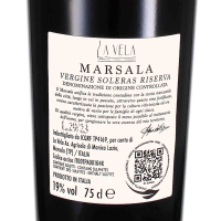 Sartie Marsala Vergine Soleras Riserva DOC, Azienda La Vela