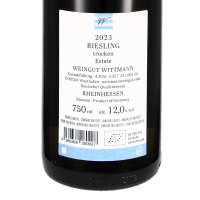 2023 Riesling trocken Estate, Wittmann, Westhofen/Wonnegau