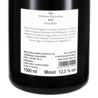 2016 Pinot Blanc "Wehlener Klosterberg ***" Magnum, Weingut Markus Molitor, Mosel