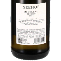 2024 Riesling trocken, Weingut Seehof/Florian Fauth, Rheinhessen