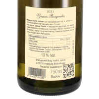 2023 Grauburgunder, Weingut Karl Heinz Johner, Baden - Kaiserstuhl