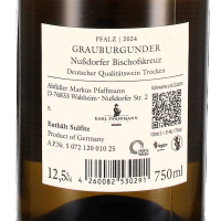 2024 Grauburgunder Bischofskreuz trocken, Weingut Karl Pfaffmann, Pfalz