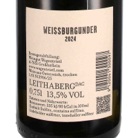 2024 Weissburgunder LEITHABERG DAC, Weingut Wagentristl, Leithagebirge, Neusiedlersee