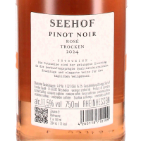 2024 Pinot Noir Rosé, Weingut Seehof/Florian Fauth, Rheinhessen