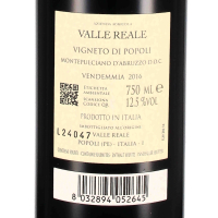2016 Montepulciano dAbruzzo DOC Vigneto di Popoli, Valle Reale, Popoli, Pescara