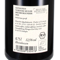 2020 Frühburgunder "Vordere Mulde" trocken, Weingut Karl May, Rheinhessen