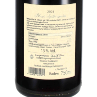 2021 Blauer Spätburgunder, Weingut Karl Heinz Johner, Baden - Kaiserstuhl