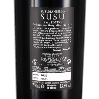2023 Susumaniello Salento Rosso IGP Susu, Cantine Risveglio