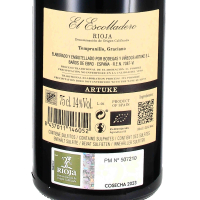 2023 El Escolladero; Tinto Rioja DOCa, Bodegas Artuke
