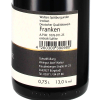 2021 Walters Spätburgunder, Weingut Walter, Franken