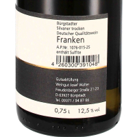 2024 Walters Silvaner Bürgstadter, Weingut Walter, Franken