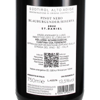 2022 Pinot Nero Riserva Daniel Südtirol DOC, SCHRECKBICHL / COLTERENZIO, Girlan