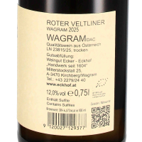 2025 Roter Veltliner Wagram, Weingut Ecker-Eckhof, Kirchberg am Wagram