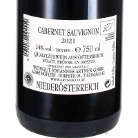 2021 Cabernet Sauvignon, Weingut Artner, Carnuntum