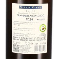 Traminer Aromatico Friuli DOC 2024, Azienda Agricola Villa Vitas