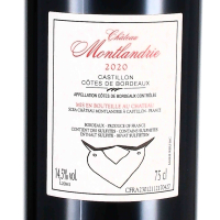 2020 Château Montlandrie Castillon Côtes de Bordeaux AOC, Bordeaux