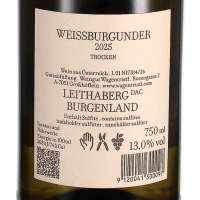 2025 Weissburgunder LEITHABERG DAC, Weingut Wagentristl, Leithagebirge, Neusiedlersee