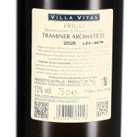 Traminer Aromatico Friuli DOC 2025, Azienda Agricola Villa Vitas